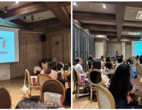맘스스토리 산모교실8월 28일(목) 오후 2시포항여성병원 정상윤 원장님의 '자연분만? VS 제왕절개?'에 대한 강의가 있었습니다.  총 50명의 산모님들이 강의에 참석해주셨습니다.포항여성병원은 손수건과 함께 아몬드 음료, 견과류를 준비해 전달해드렸습니다.포항여성병원 외에도 참사랑 어머니회, 태아보험 업체가 참가해 다양한 상담을 받아보실 수 있었습니다.다음 산모교실은 11월에 열릴 예정이니,많은 참여 부탁드립니다.
